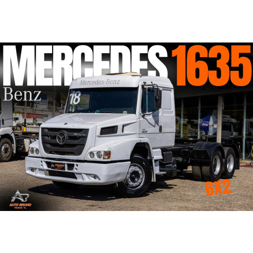 Caminhão Mercedes Benz Atron 1635 - ano 2018