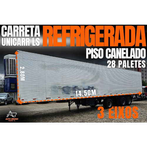 Carroceria Unicarr Baú Refrigerado - ano 2009