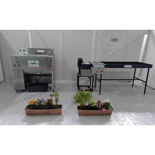Compostagem Acelerada: Máquina para 70 Kg/hr