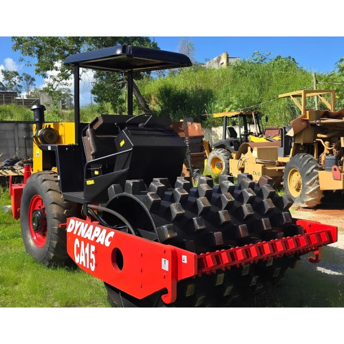 Rolo Compactador Dynapac CA15 – Ano 1988 | Pata de Carneiro