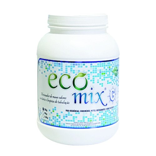 Ecomix G 2kg - Digestor de Matéria Orgânica (Efluente, ETE, Fossa, Caixa de Gordura)