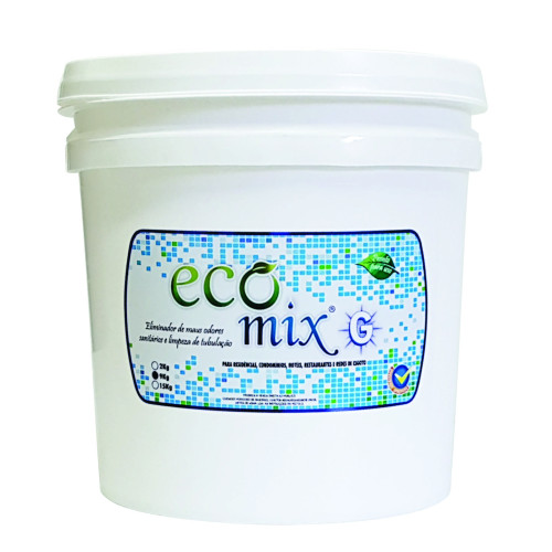 Ecomix G 9kg - Digestor de Matéria Orgânica (Efluente, ETE, Fossa, Caixa de Gordura)