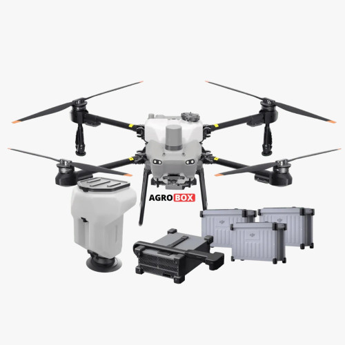 Kit Drone T25 + Baterias + Carregador + Dispersor de Sólidos