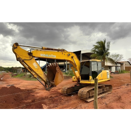 Escavadeira Komatsu PC160 - ano 2008 - com ar condicionado