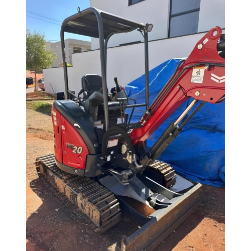 Miniescavadeira Yanmar VIO20 ano 2024 com 800 horas