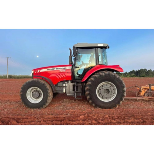 Trator Massey Ferguson 7219 ano 2019, 4x4, com 7.700 horas