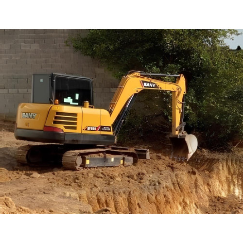Escavadeira Sany SY55C ano 2023 com 350 horas
