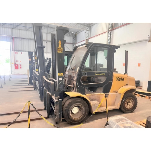 Empilhadeira Yale GP155VX ano 2018 com capacidade para 7 toneladas, 8.000 horas