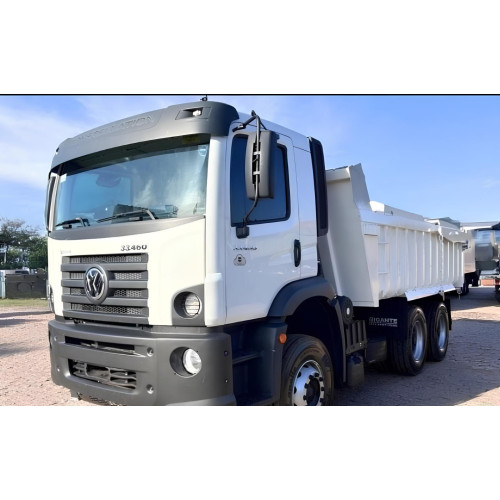 Caminhão Volkswagen VW 33.460 ano 2022, 6x4, com caçamba de 12 ㎥, 145.000 km