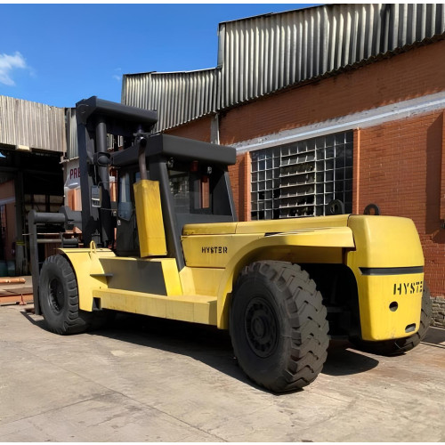 Empilhadeira Hyster H700E ano 2000 com capacidade de 35T