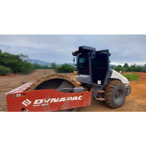 Rolo Compactador Dynapac CA25 ano 2025 com Kit Pé de Carneiro e Liso e 110 horas