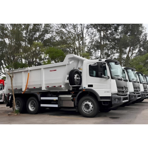 Caminhão Mercedes Benz MB 2730 ano 2025, 6x4, com caçamba Facchini de 16 ㎥