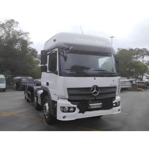 Caminhão Mercedes Benz MB Atego 3033 ano 2025, 8x2, Bitruck, Poliguindaste, automático