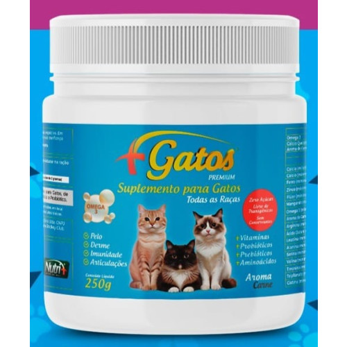 Suplemento mineral para gatos