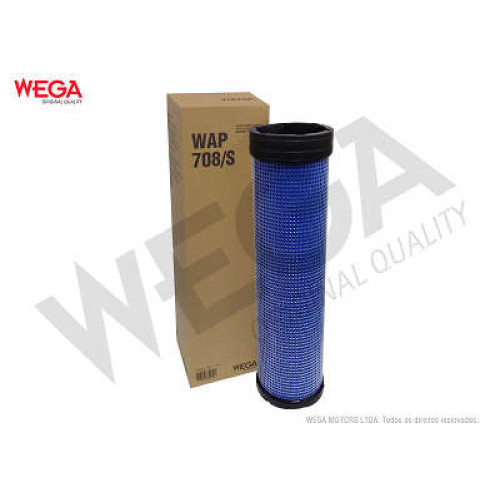 FILTRO AR SECUNDARIO CASE SERIE 6000 - CATERPILLAR ESCAVADEIRAS -MF SERIE 7500 - NEW HOLLAND SERIE T6