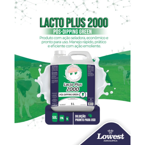 Lacto Plus 2000 Pós 5L - Dipping Green