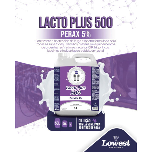 Lacto Plus 500 5L - PERAX 5%