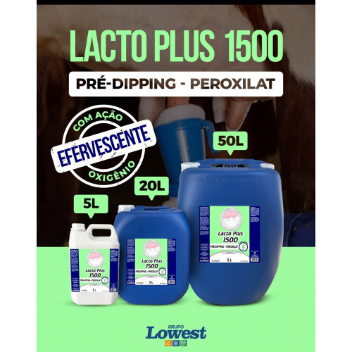 Lacto Plus 1500 Pré-Dipping Peroxilat - 50L