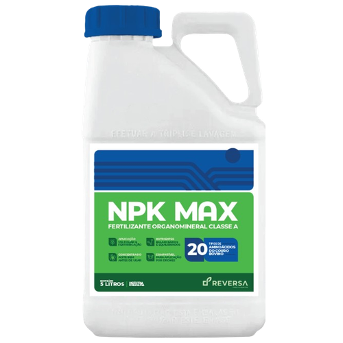 Fertilizante Foliar NPK Aminoácido Macro Micronutrientes 5L