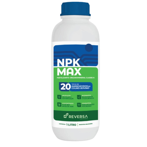 Fertilizante Foliar NPK Aminoácido Macro Micronutrientes 1 L
