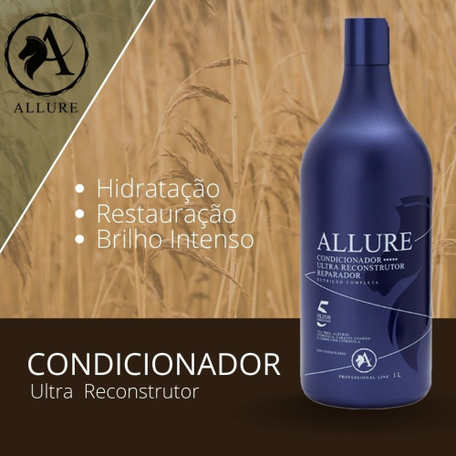 Condicionador Ultra Reconstrutor Allure 1 Litro para Equinos