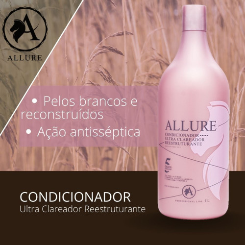 Condicionador Ultra Clareador Allure 1 Litro para Equinos