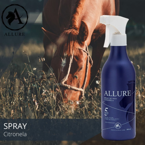 Spray Citronela Allure 500ml para Equinos