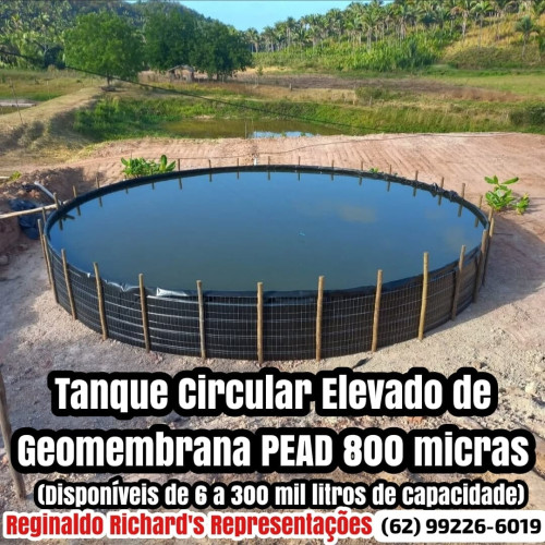 Bolsão Tanque de Geomembrana 
