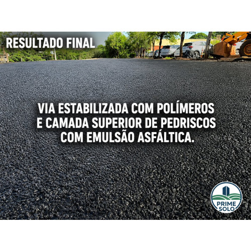 ESTABILIZANTE DE SOLO PARA PAVIMENTAÇÃO