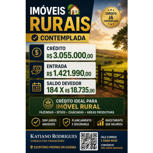 carta de credito para compra de imovel rural