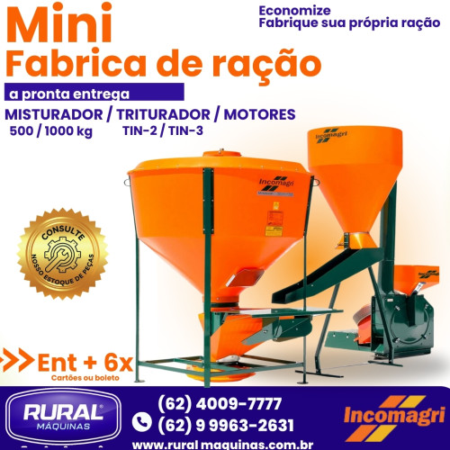MINI FABRICA DE RAÇÃO INCOMAGRI