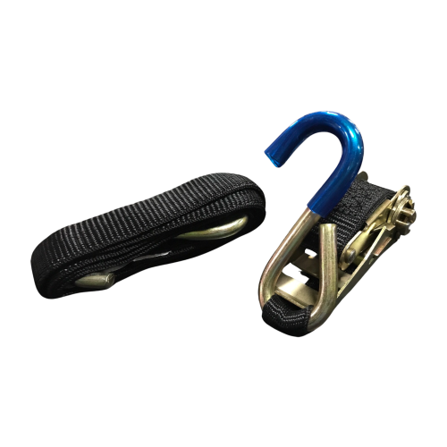 KIT MOTO 25MM COM CATRACA COMPRIMENTO 1,7 MTS PRETO 800 KG GANCHO S NAS EXTREMIDADES