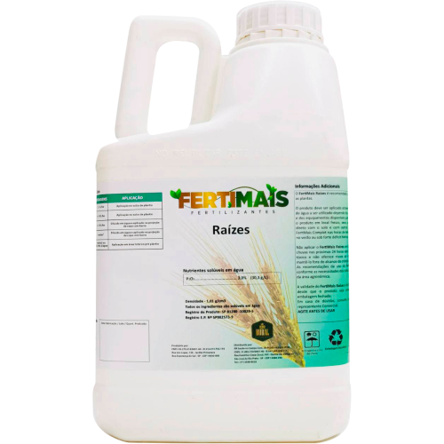 NEMATICIDA RAIZES FERTIMAIS  - Combate Nematoides na Raiz: Saúde e Produtividade Elevada 5L