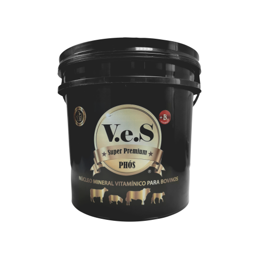 V.e.S Super Premium PHÓS - Núcleo Mineral e Vitamínico para Bovinos  10 Kg
