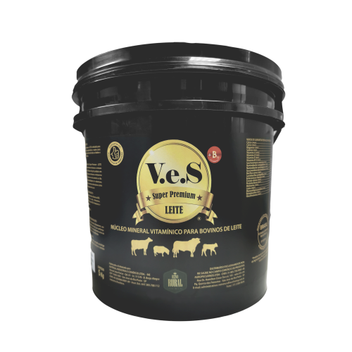 V.e.S Super Premium LEITE  - Núcleo Mineral e vitamínico para aumentar produção em Bovinos de Leite  10 Kg