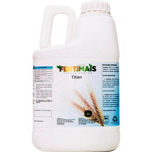  Inseticida OrganoMineral TITAN - Proteção Completa Contra Pragas: Ação Repelente e Película Protetora  5L