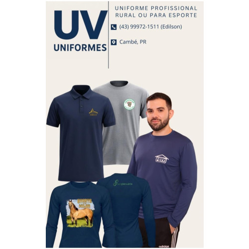 Camiseta com proteção UV 50 