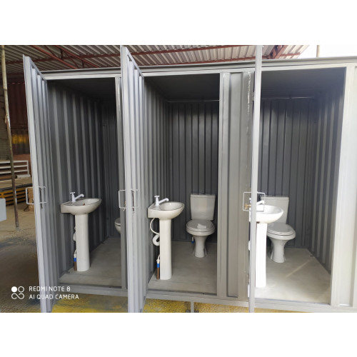 Container triplo aço 100% galvanizado desmontável 