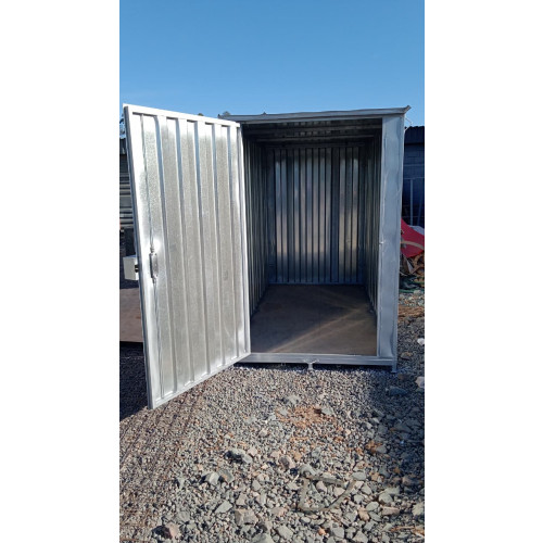 Container almoxarifado sem pintura 100% aço galvanizado