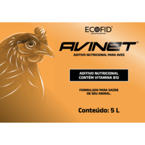 AVINET - melhor ganho de peso e maior resistência para aves - 5 litros