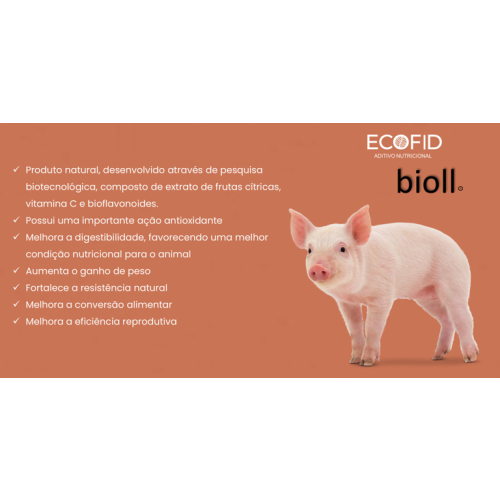 Bioll - maior produção e resistência para suínos - 5 litros