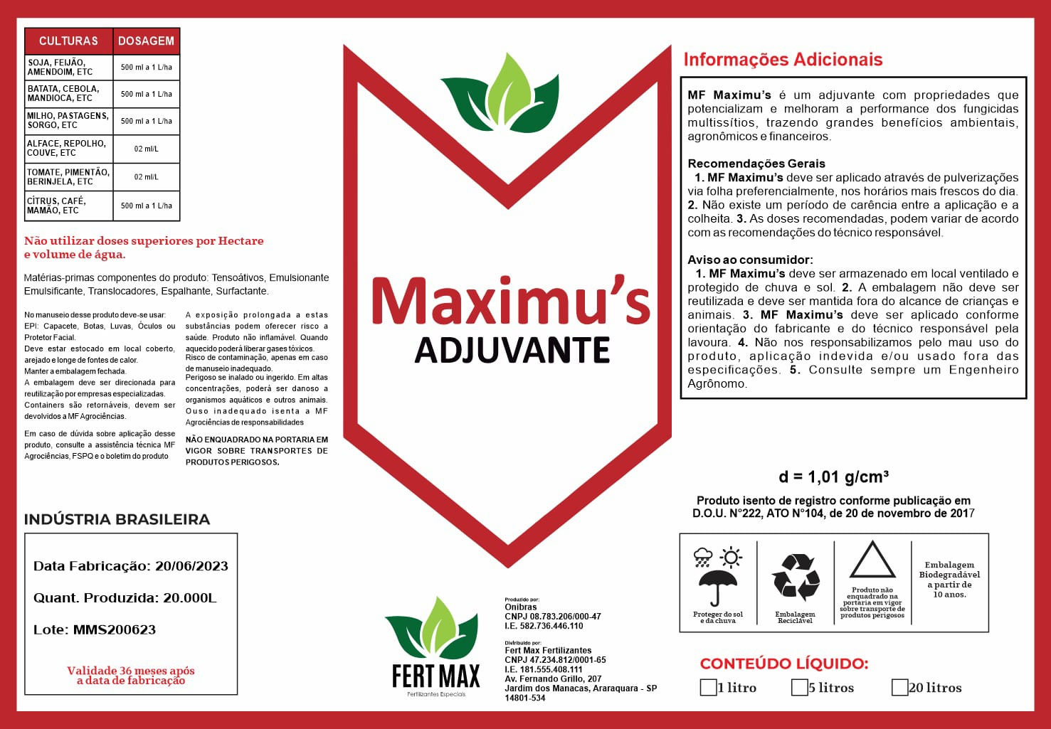 Maximus Fungicida 5lt