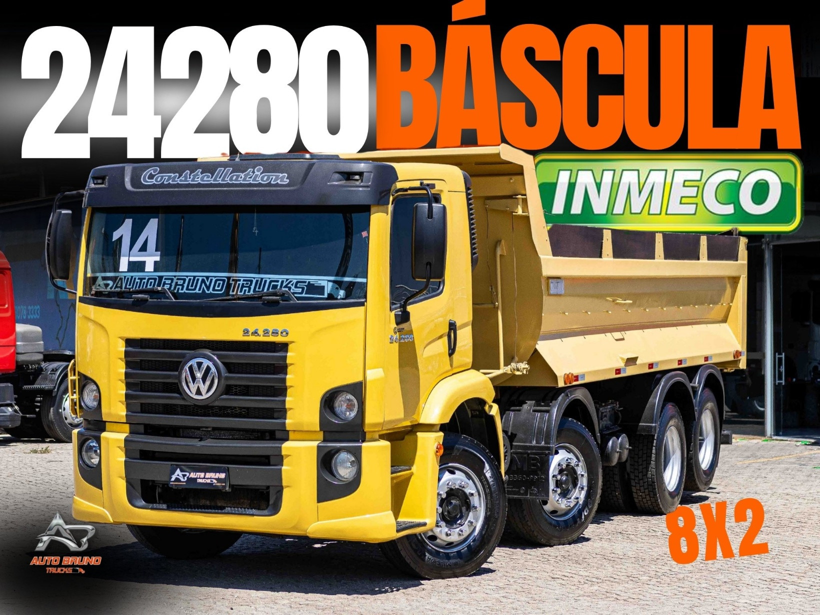 Caminhão Volkswagen 24280 8x2 - ano 2014
