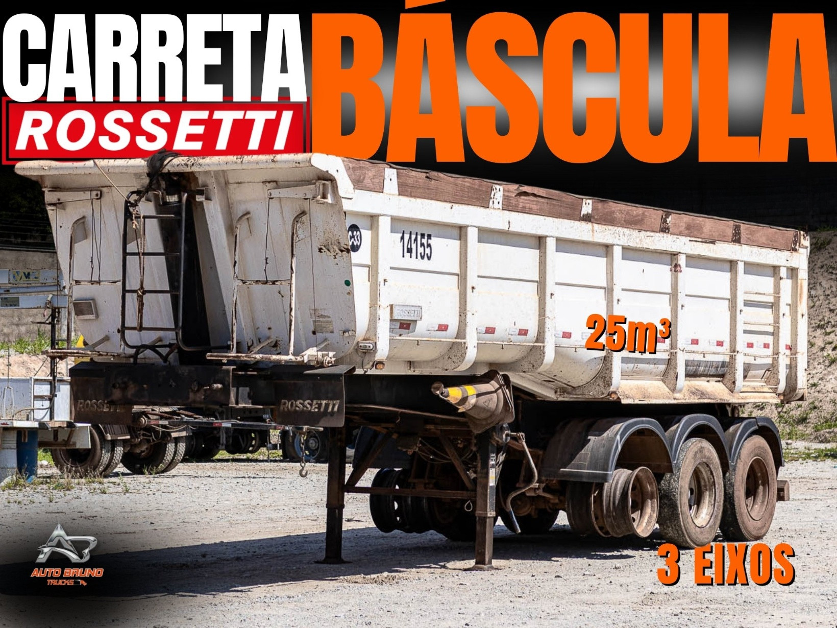Carroceria Rossetti Basculante - ano 2012