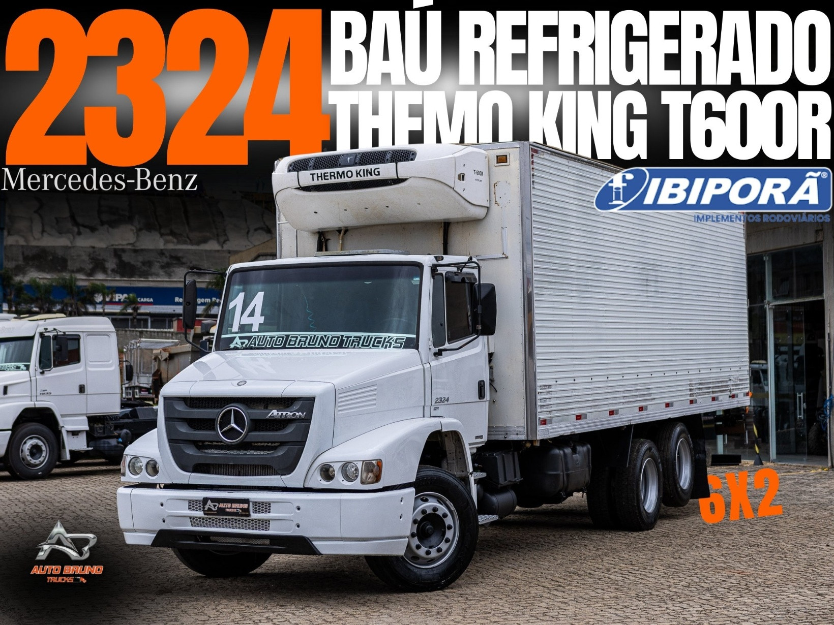Caminhão Mercedes Benz 2324 6x2 - ano 2014