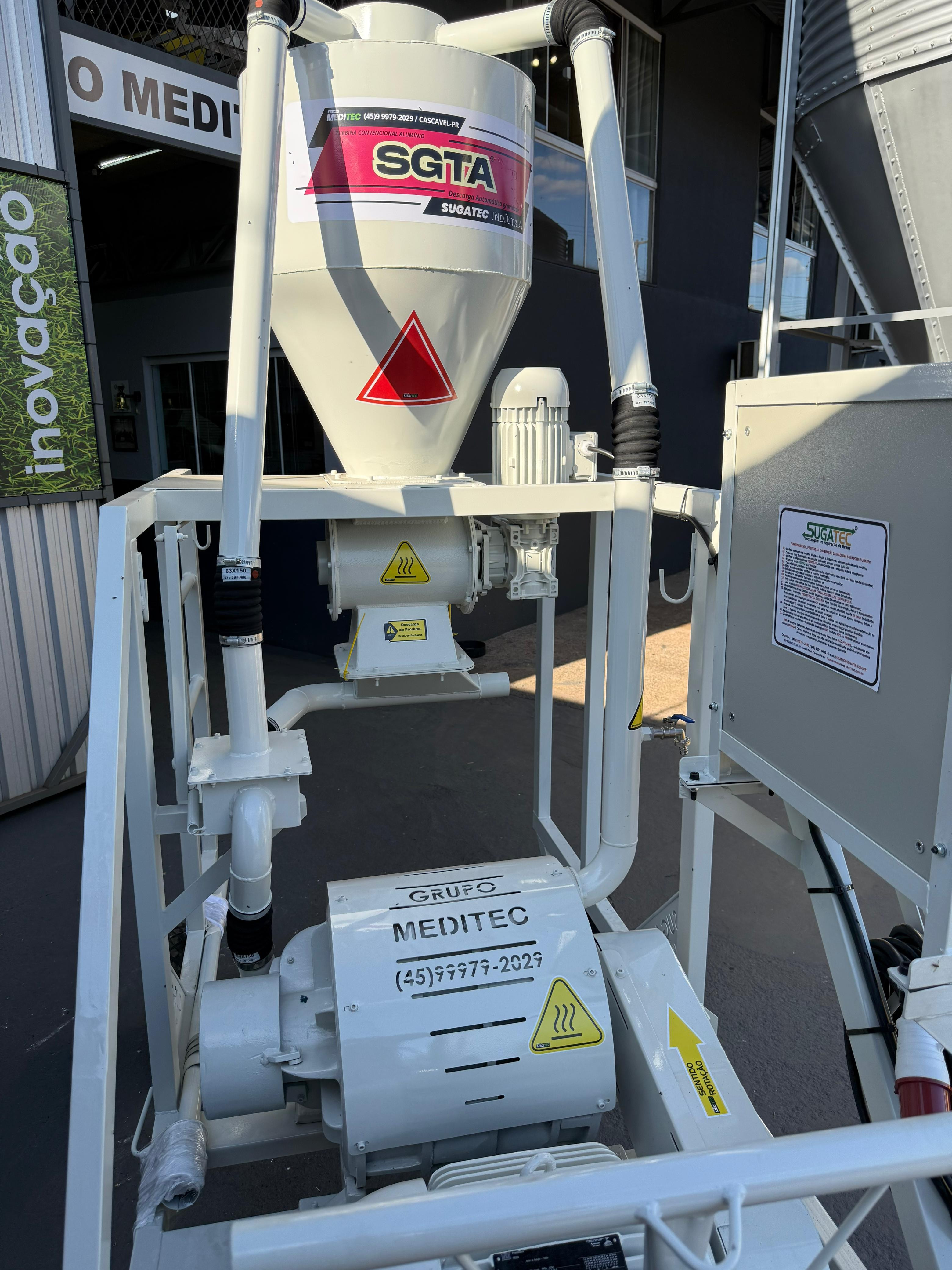 Sugador de grãos e resíduos - SGTA-250