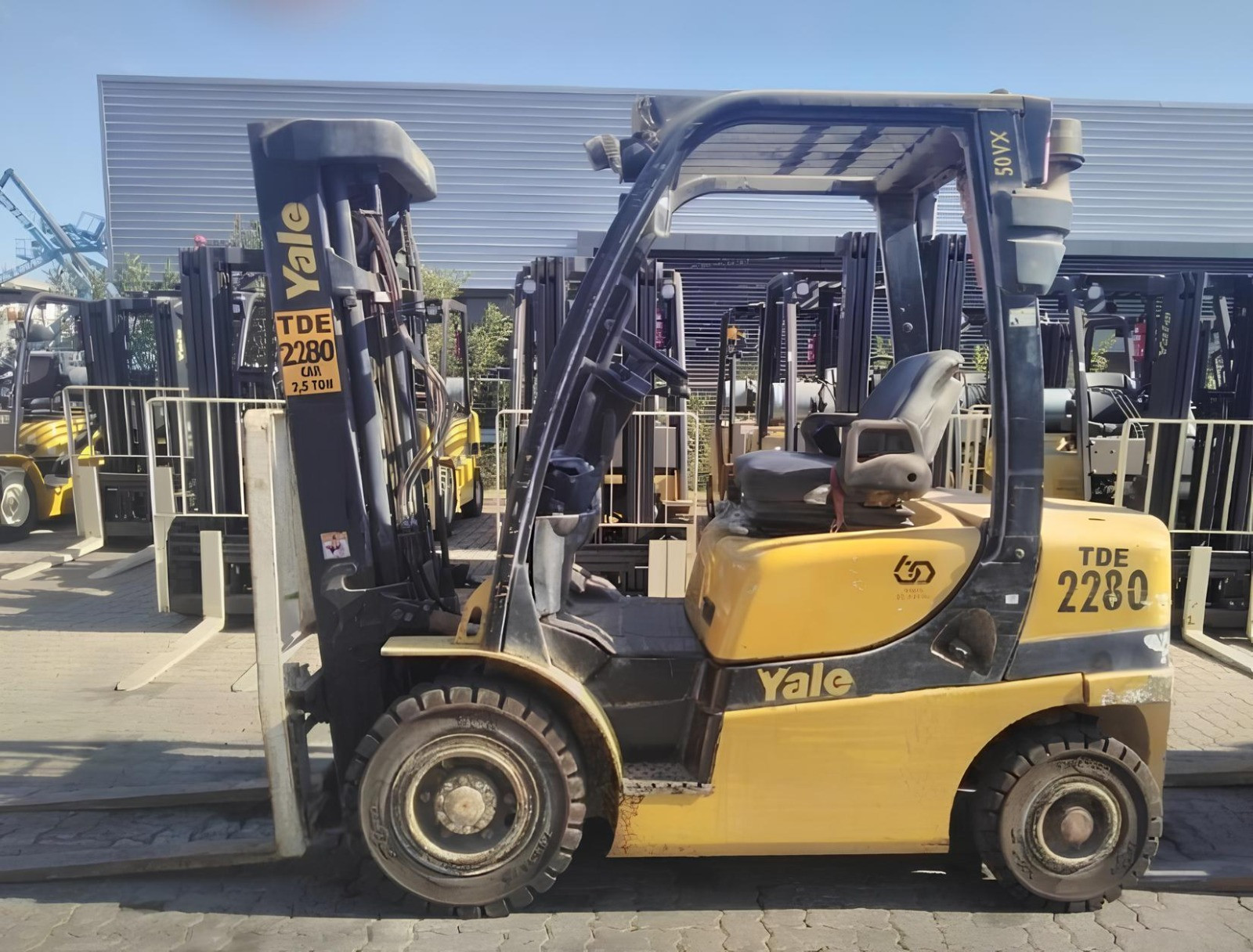 Empilhadeira Yale 50VX – Ano 2018 | Diesel | 2.500 kg