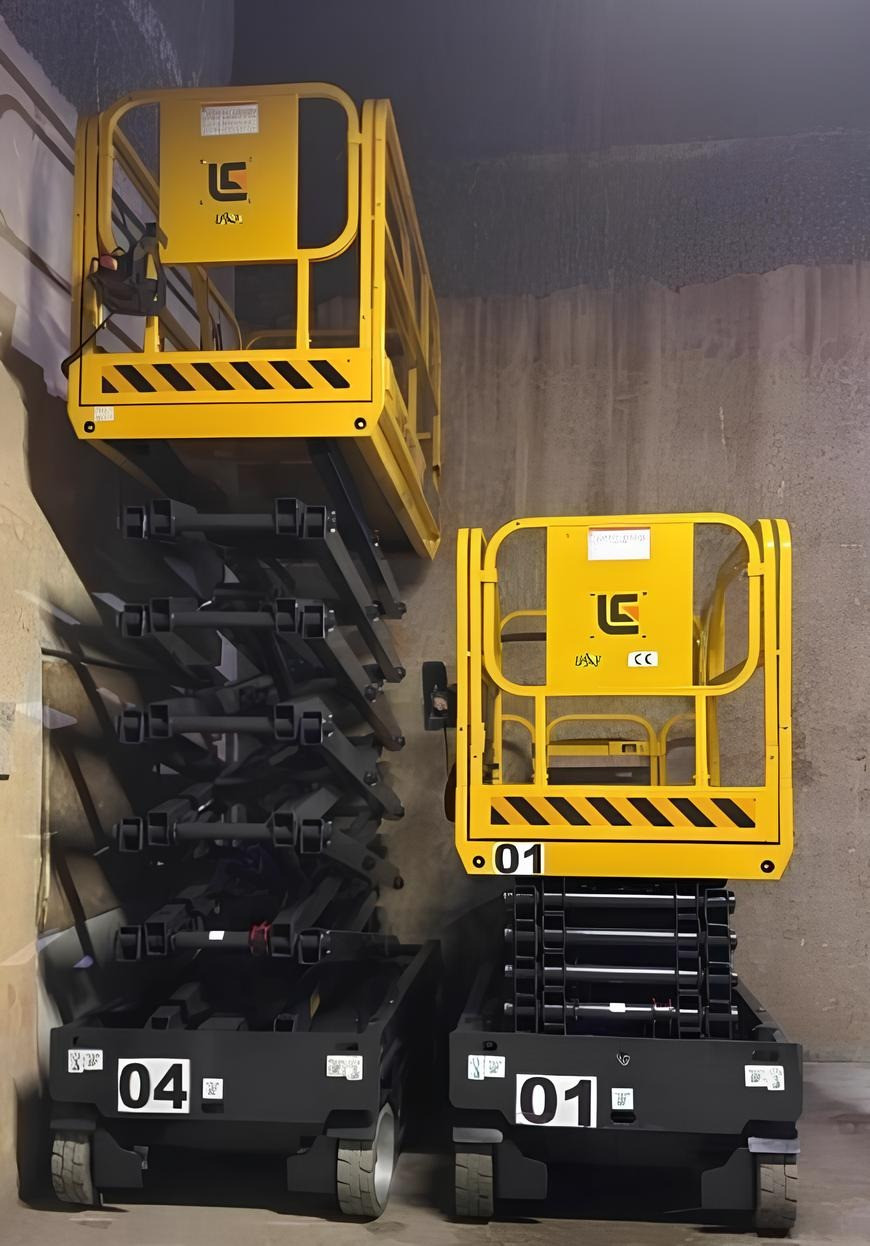 Plataforma Elevatória Tesoura LiuGong LSC1012DH – Ano 2023 | 12 m | 50 Horas