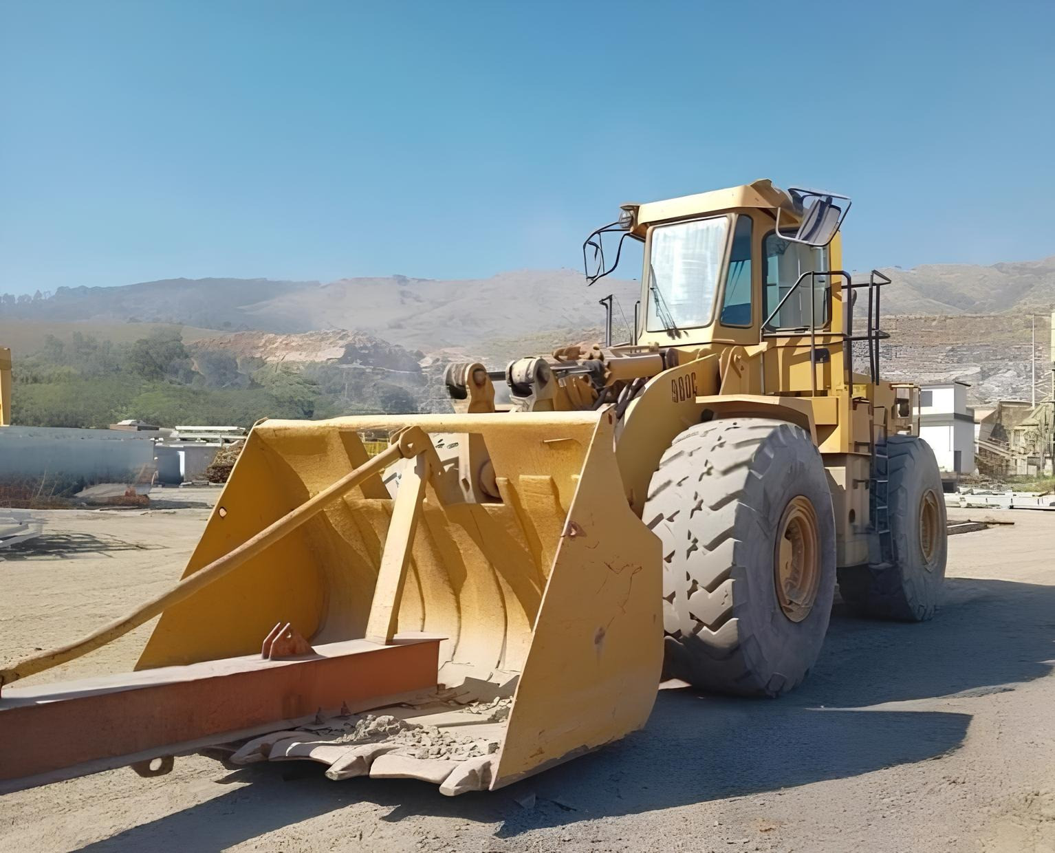 Pá Carregadeira Caterpillar 980C ano 1991