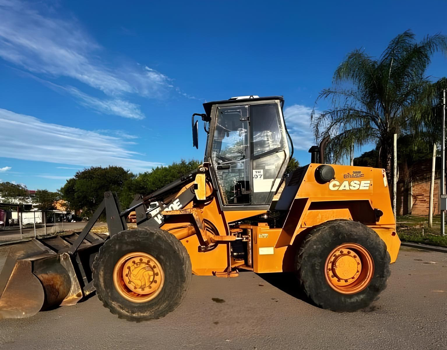 Pá Carregadeira Case W20E ano 2008 com 16.700 horas